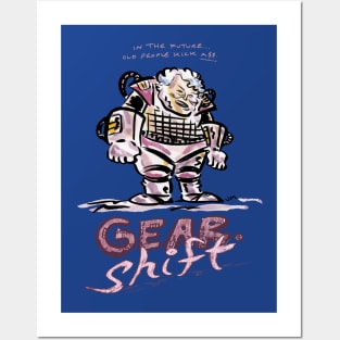 Gear Shift Posters and Art